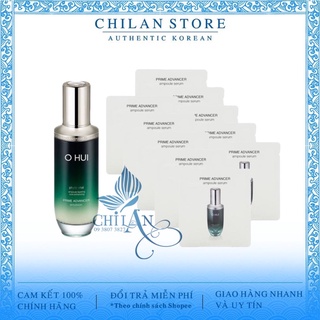 Serum Căng Bóng Da Chống Lão Hoá Ohui Xanh Prime Dạng Sample 1ml
