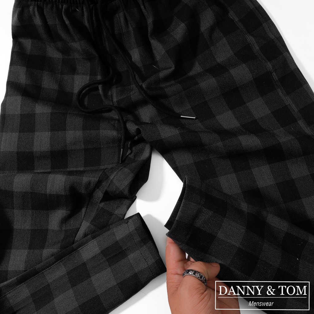 Quần caro Pants Form Unisex | Chất hàn Tây cao cấp 40-90KG | TS02 | BigBuy360 - bigbuy360.vn