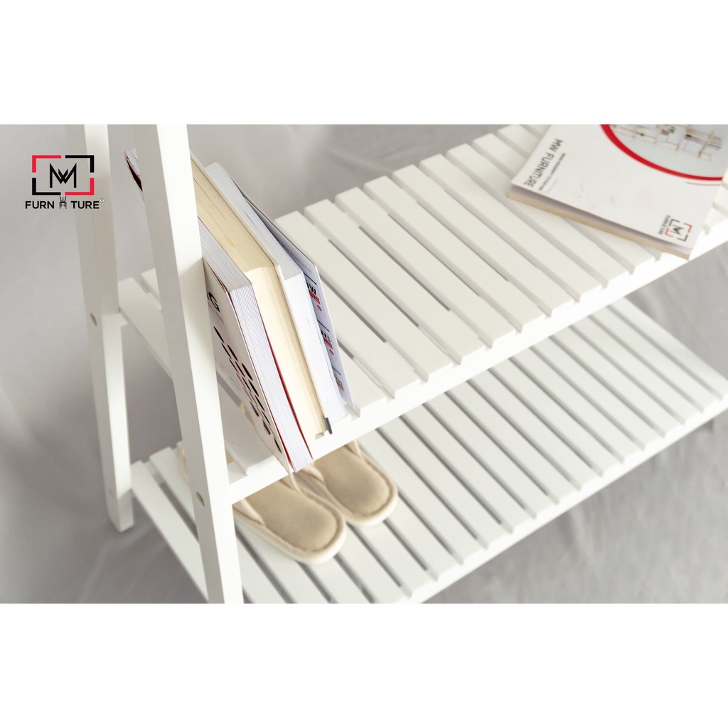 Nowship hcm - Giá treo 2 tầng gỗ thông lắp ráp nhiều màu, nhiều size thương hiệu MW FURNITURE - Nội thất căn hộ