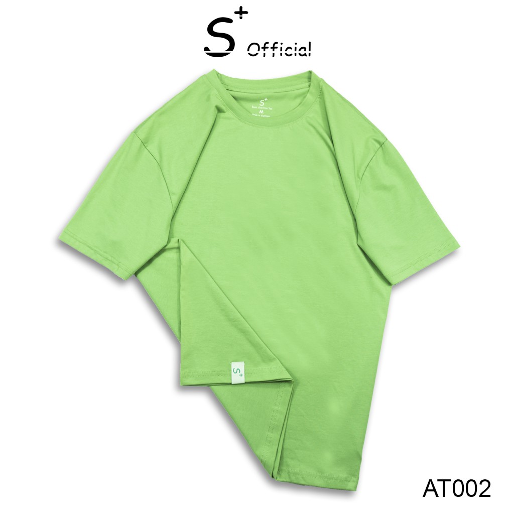 Áo thun Unisex SPLUS Basic Tee phông trơn nam nữ tay lỡ oversize form rộng 6 màu