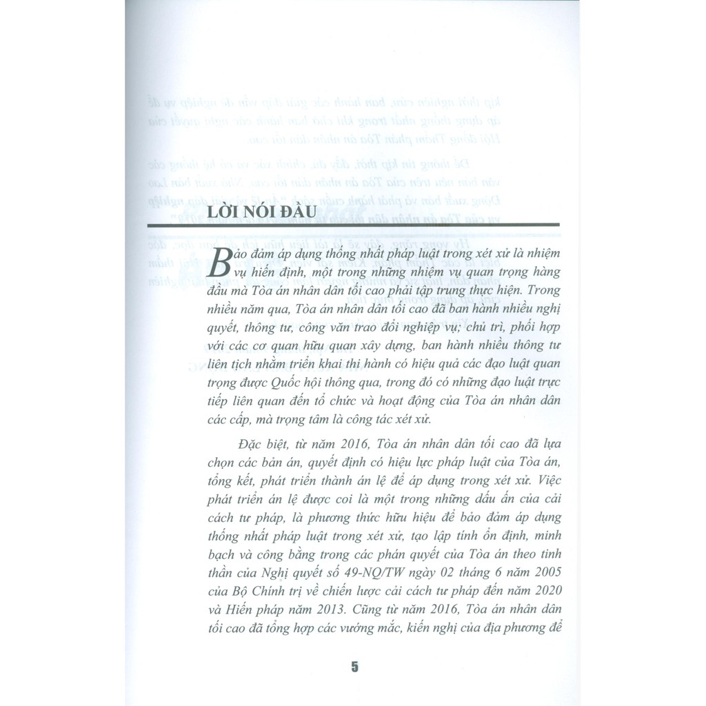 Sách - Án Lệ Và Giải Đáp Nghiệp Vụ Của Tòa Án Nhân Dân Tối Cao (Từ Năm 2016 Đến Năm 2019) | BigBuy360 - bigbuy360.vn