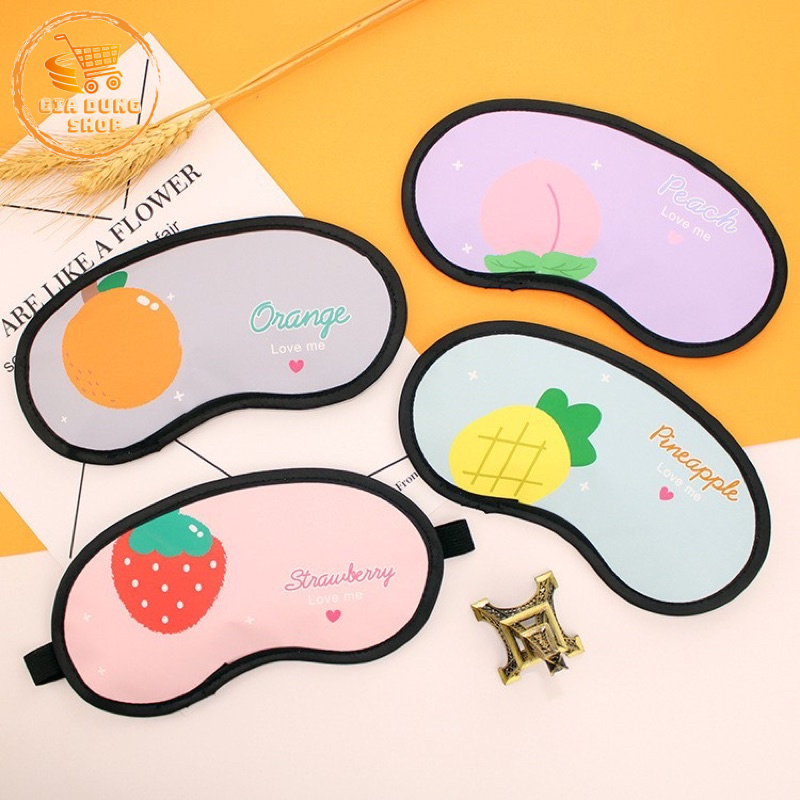 Bịt Mắt Ngủ Hình Thú Siêu Cute Che Mắt Phong Cách Hàn Quốc