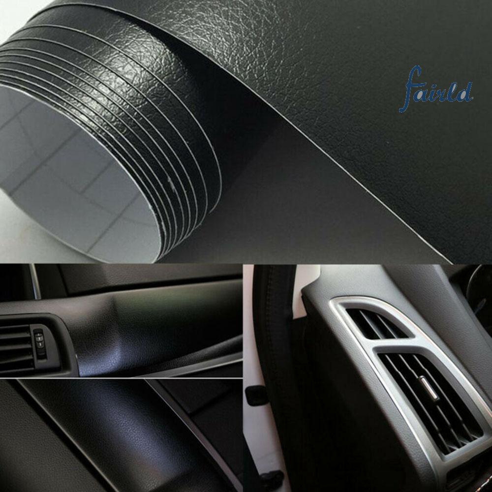 Miếng dán trang trí xe hơi bằng Vinyl giả vân da 30cm*150cm