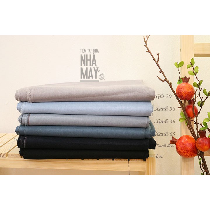 Vải linen bột khổ 1m4