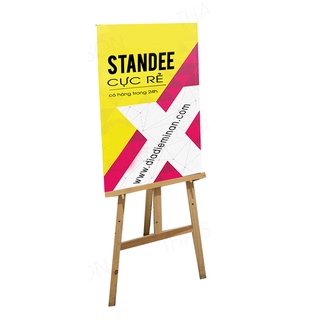 Standee gỗ - Giá tranh