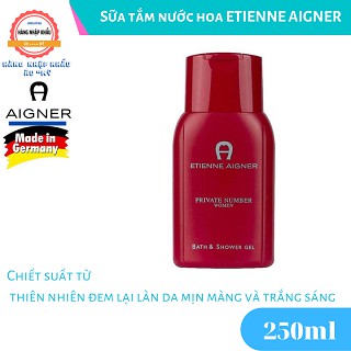 [Màu Đỏ] sữa tắm nước hoa etienne aigner 250ml