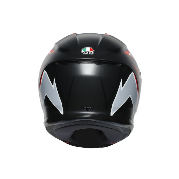Mũ bảo hiểm AGV K6 - FLASH MATT (loại BLACK/GREY/RED) chính hãng AGV