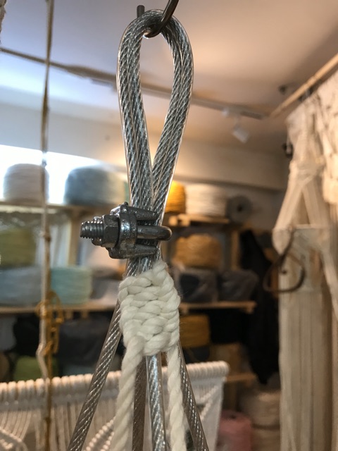 [Mã SKAMLTSM9 giảm 10% đơn 99K] Võng ngồi macrame size người lớn tặng kèm gối tròn lót và móc treo