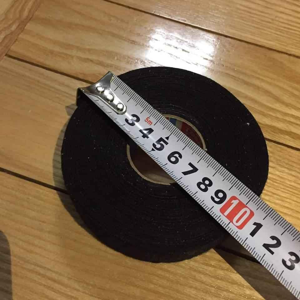 BĂNG DÍNH VẢI 19mm ×20m , BĂNG DÍNH CHỊU NHIỆT, CÁCH ĐIỆN BỌC DÂY ĐIỆN Ô TÔ, XE MÁY