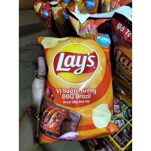 SNACK LAYS ĐẦY ĐỦ HƯƠNG VỊ - Combo 10 gói loại 56g/28g