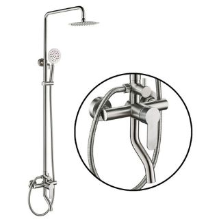 Bộ sen cây INOX 304 bát tròn (vòi đơn)