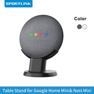 Sportlink Bàn Đứng Để Bàn Gắn Cho Google Home Mini Nest Mini Trợ Lý Giọng Nói Mini Hộp Đựng Nhỏ Gọn Tiết Kiệm Khoảng Cách Gắn Giá Đỡ