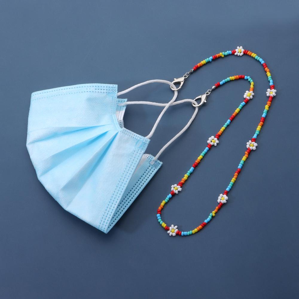 EXPEN Dây Đeo Mắt Kính Dạng Chuỗi Hạt Bằng Acrylic Chống Thất Lạc Phong Cách Bohemian