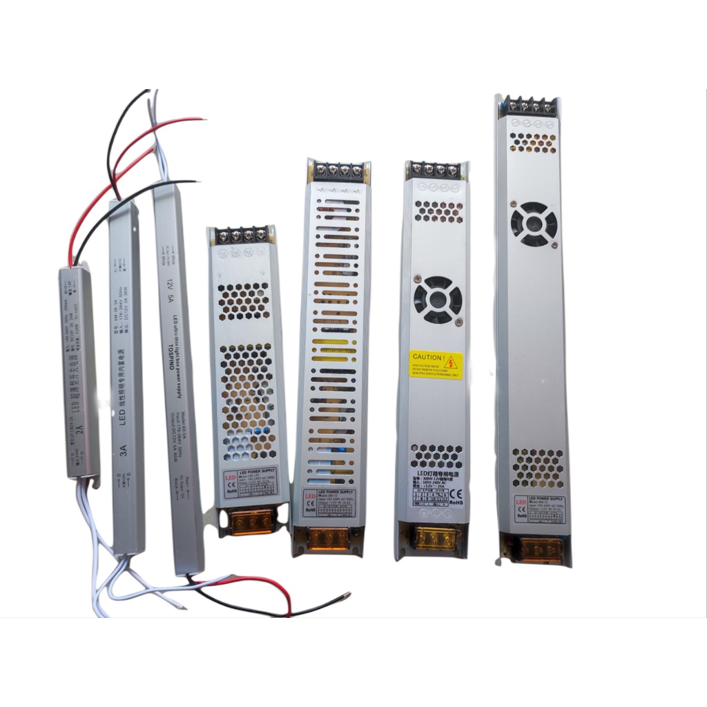 NGUỒN 12V SIÊU MỎNG 120W, 150W, 200W, 300W, 400W