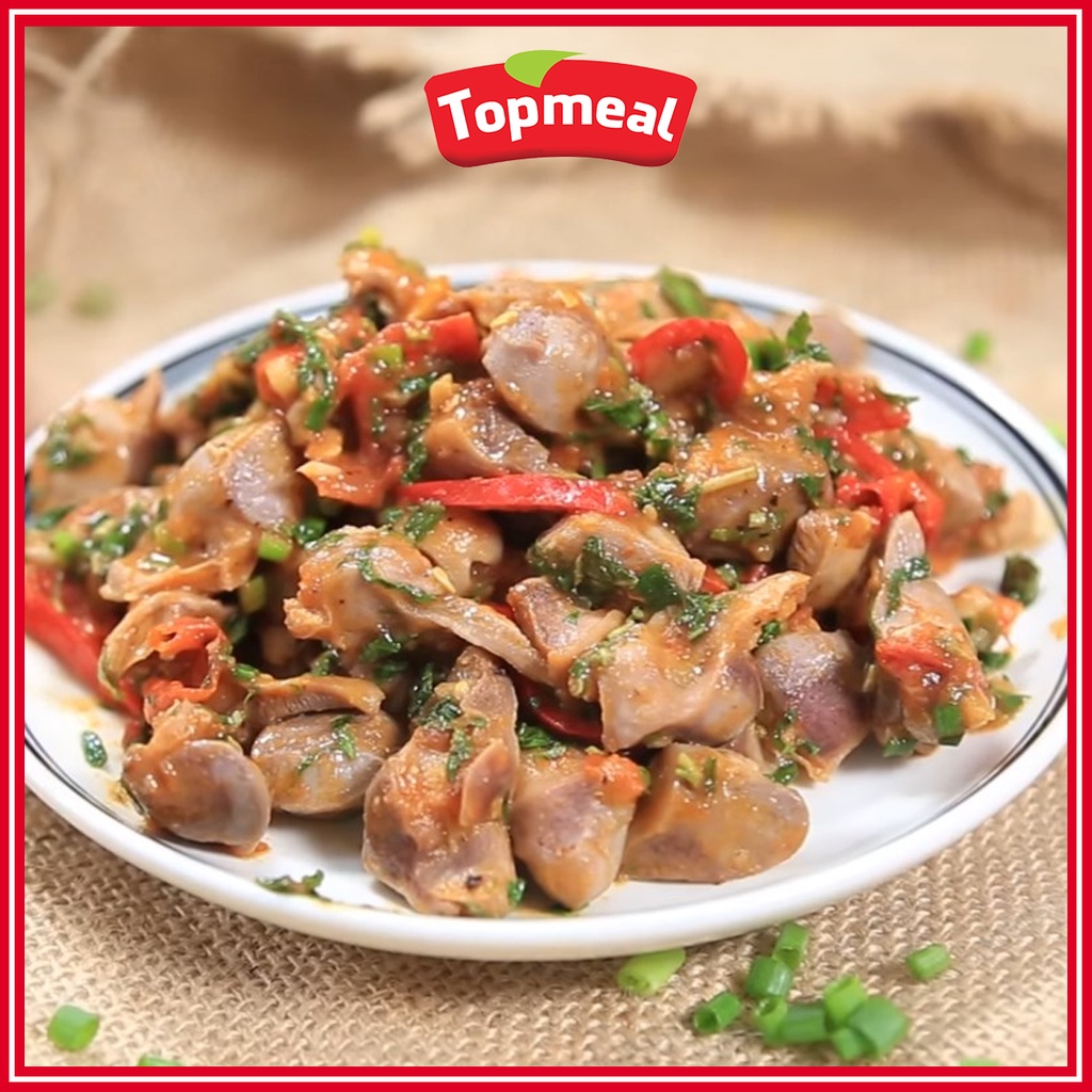 TOPMEAL - Mề gà Topmeal (500g) - Thích hợp với các món xào rau củ, xiên nướng nghệ, gỏi,... - [Giao nhanh TPHCM]