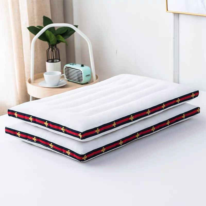 Ruột gối matxa tầm thấp, ruột gối cotton tầm thấp có rãnh hỗ trợ cổ MỚI