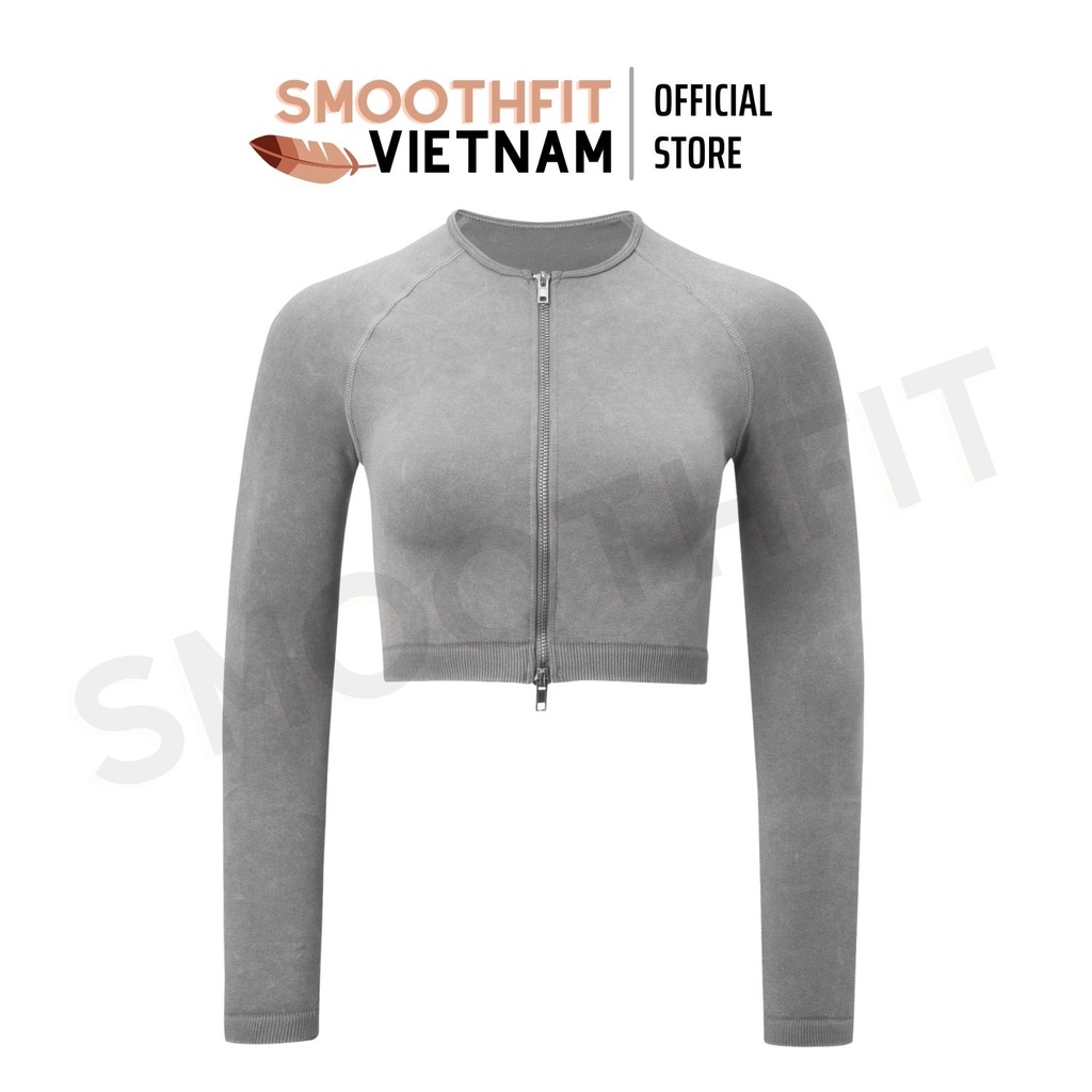 Áo Tập Gym Dài Tay Co Dãn 4 Chiều SmoothFitVN - Vải Dệt Cao Cấp - Thời Trang Gym,Yoga .