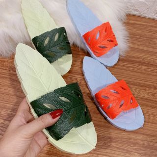 Dép su hình chiếc lá - dép phong thủy