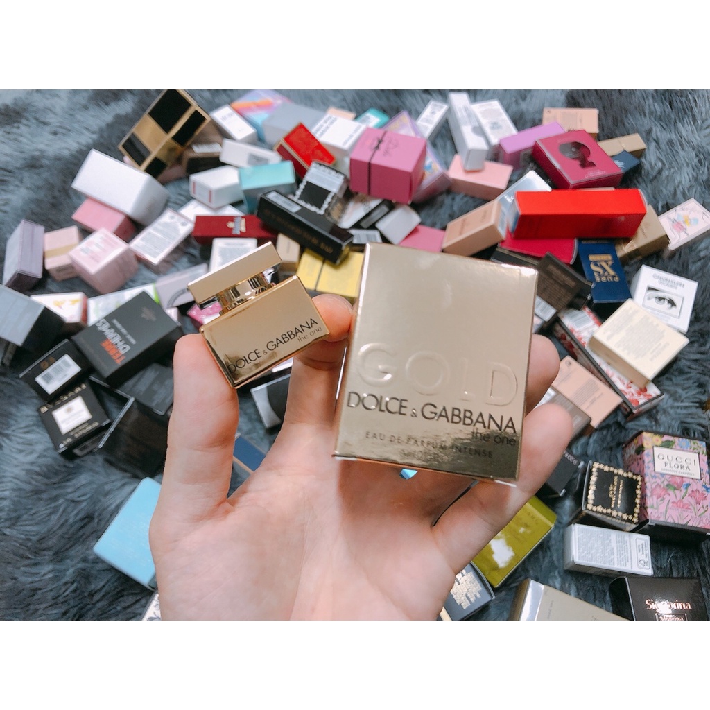 Nước Hoa Nữ ❣️FREESHIP❣️ Nước Hoa Dolce & Gabbana The One Gold EDP Intense (5ml)