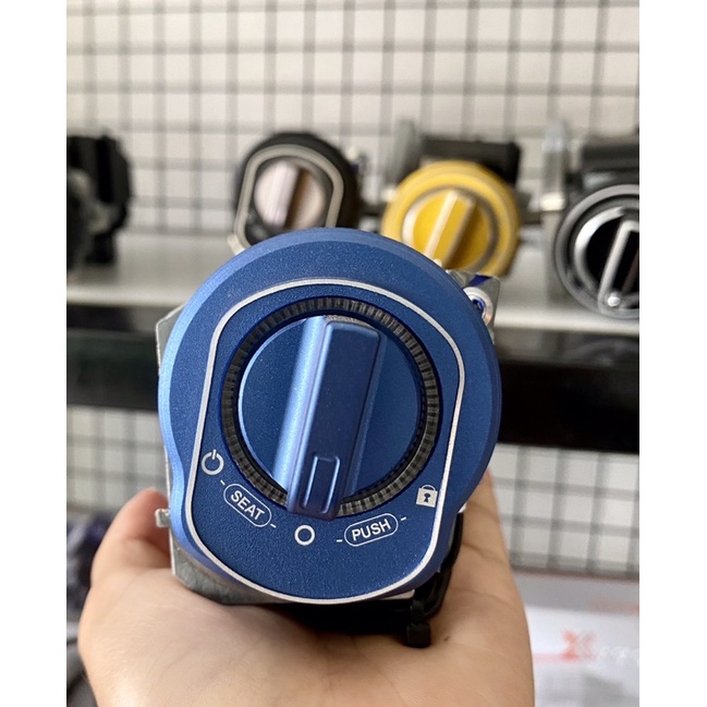 Núm smartkey cho winner,wave,future,...Núm chính hãng honda gia công mặt nhôm cnc