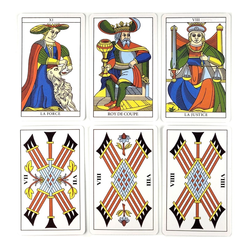Bộ Bài Tarot Mini SUN - Marseille