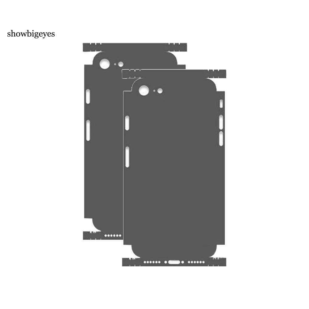Set 2 Miếng Dán Chống Trầy Cho Điện Thoại Iphone 7 Plus / 8 Plus 6 / 6s