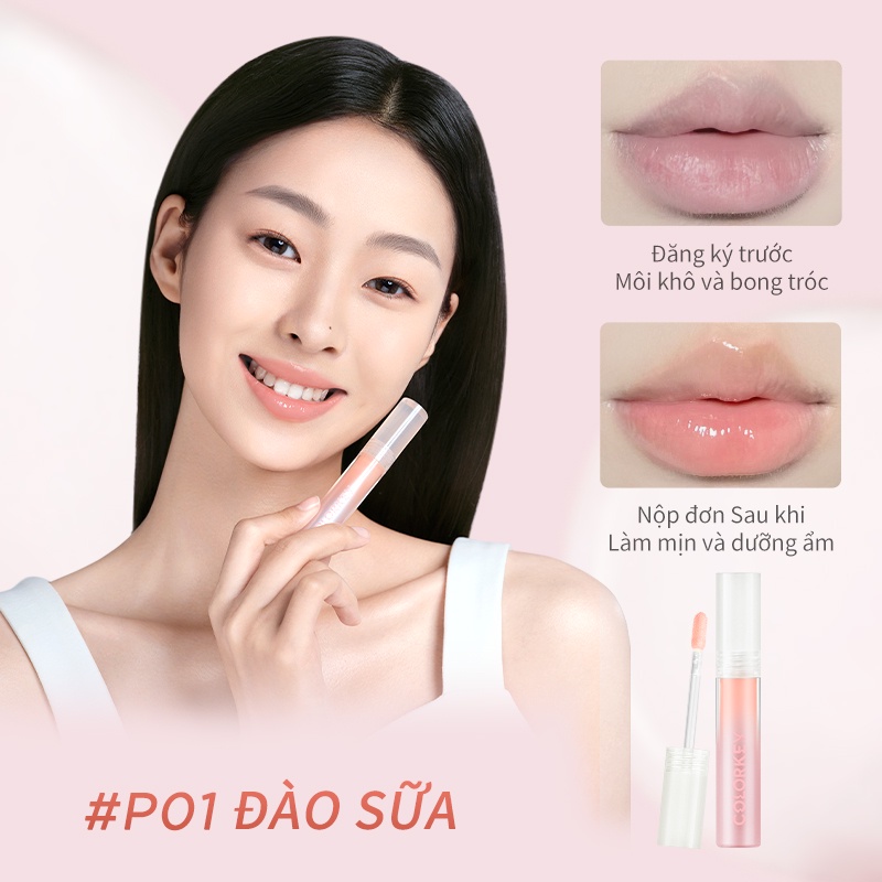 Son Dưỡng Môi Che Khuyết Điểm Chống Nếp Nhăn Dưỡng Ẩm Ngày Và Đêm Colorkey