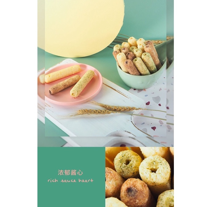 1 BỊCH 100G BÁNH GẠO QUE NHÂN SOCOLA - TRỨNG MUỐI THƠM NGON