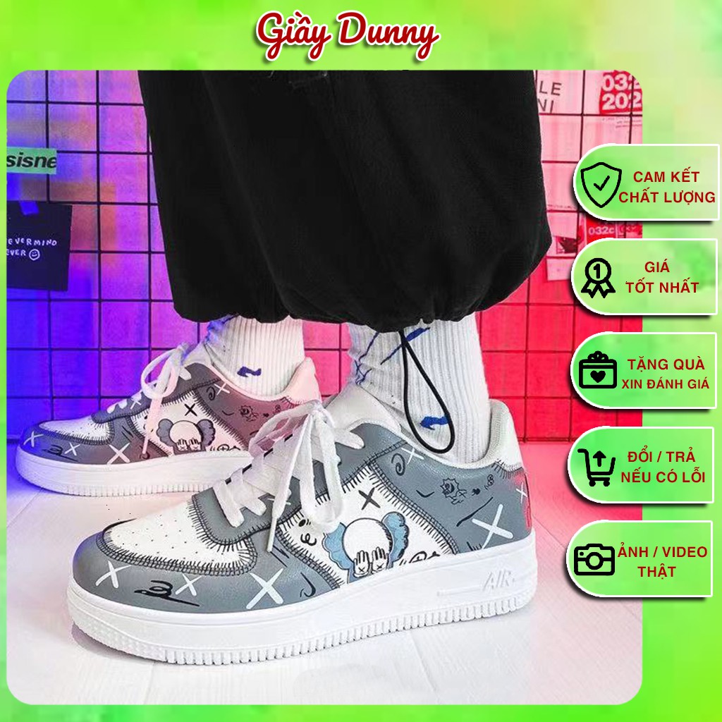 [Kèm Video]  Giày Custom Air Jordan Bearbrick, Giày AF1 𝐂𝐮𝐬𝐭𝐨𝐦 Da Cao Cấp In Nhiệt Không Phai | BigBuy360 - bigbuy360.vn