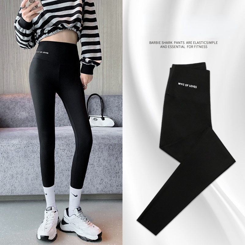 Quần legging lửng lưng cao thời trang cho nữ