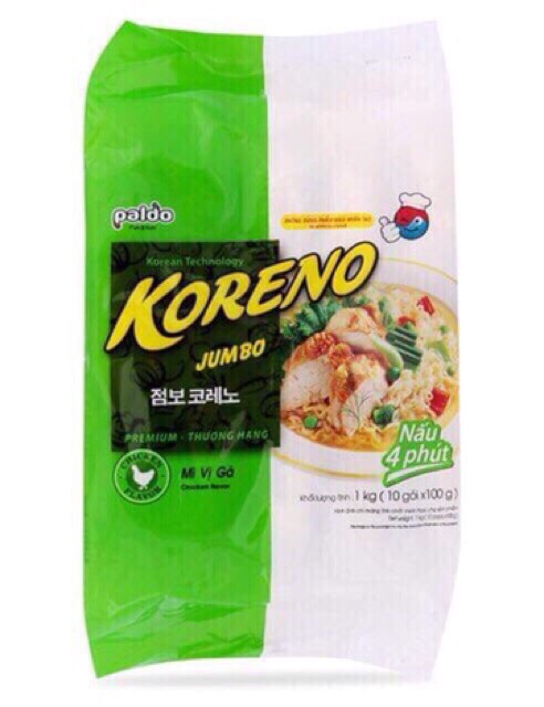 Mỳ koreno các vị ( bịch 10g-1kg) sale shock MUA 05 Bich tặng 01 BÁT O TÔ XINH XẮN