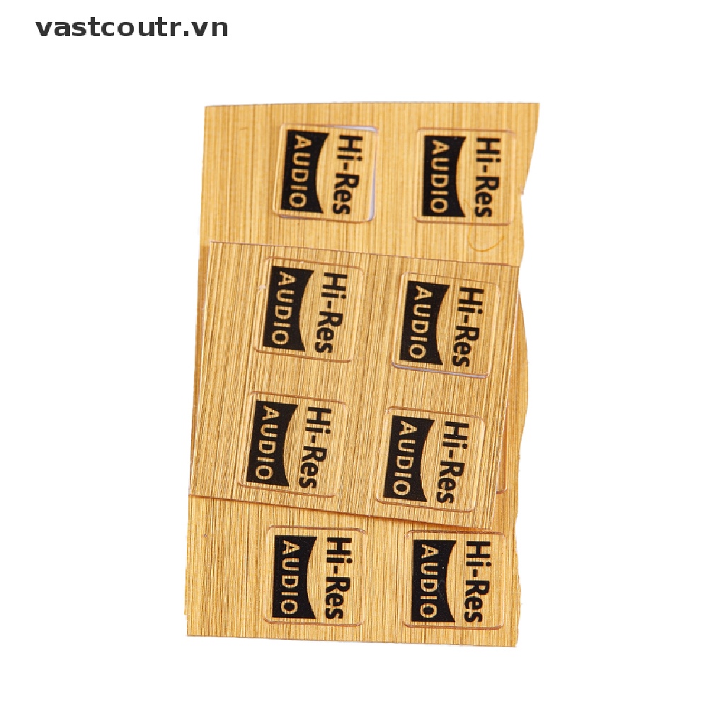 Bộ 10 Sticker Hi-Res Cho Thiết Bị Walkman Fiio Iriver Cayin MP3