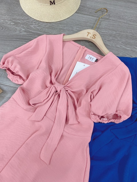 VÁY XÒE THẮT NƠ NGỰC SANG TRỌNG DK30 | BigBuy360 - bigbuy360.vn