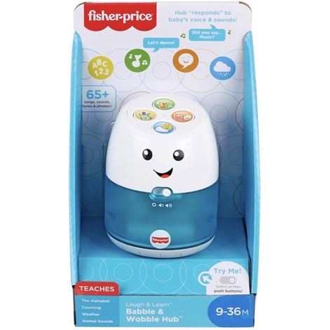 Đồ chơi Fisher Price Fisher-Price Laugh & Learn Babble & Wobble Hub cho bé từ 6-36 tháng