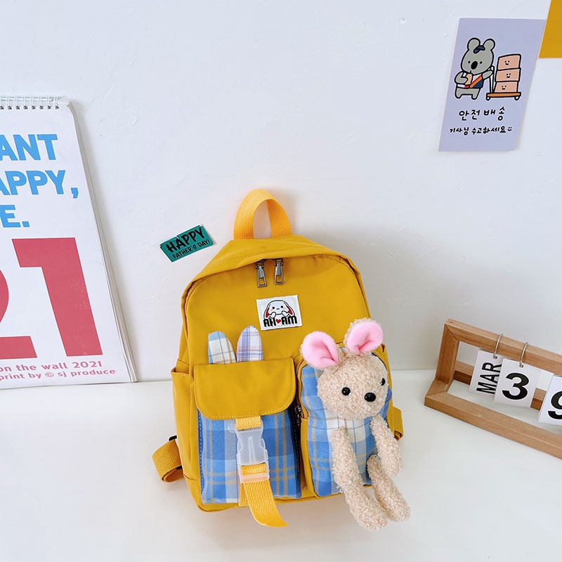 Ba Lô Hình Thỏ Dễ Thương Cho Bé 1-3-5 Tuổi