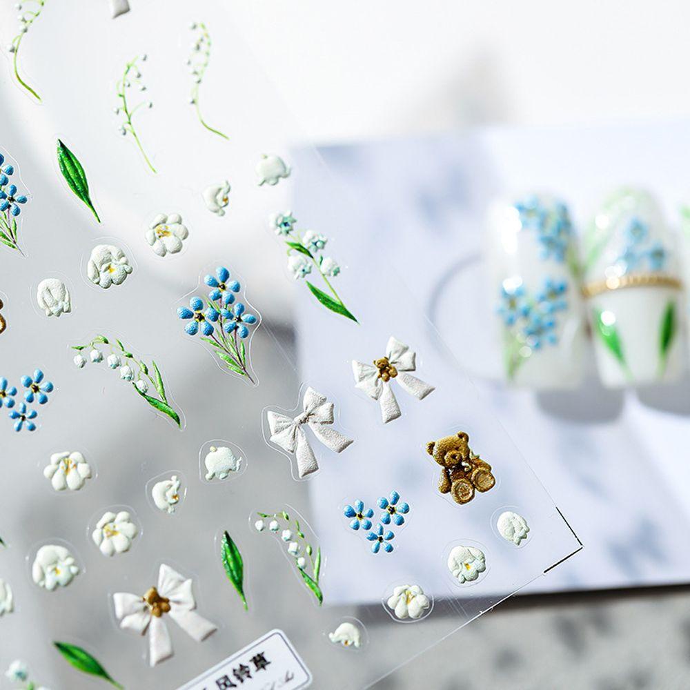 Miếng Dán Trang Trí Móng Tay 5D DIY Hình Hoạt Hình Chihiro Ogino Spirited Away