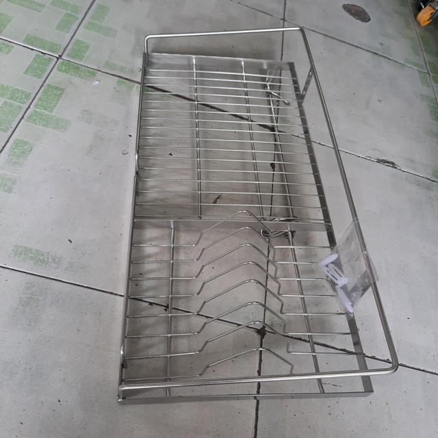 Kệ chén 1 tầng INOX 304 (đủ size) - Rổ úp bát treo tường inox, Kệ úp chén bát