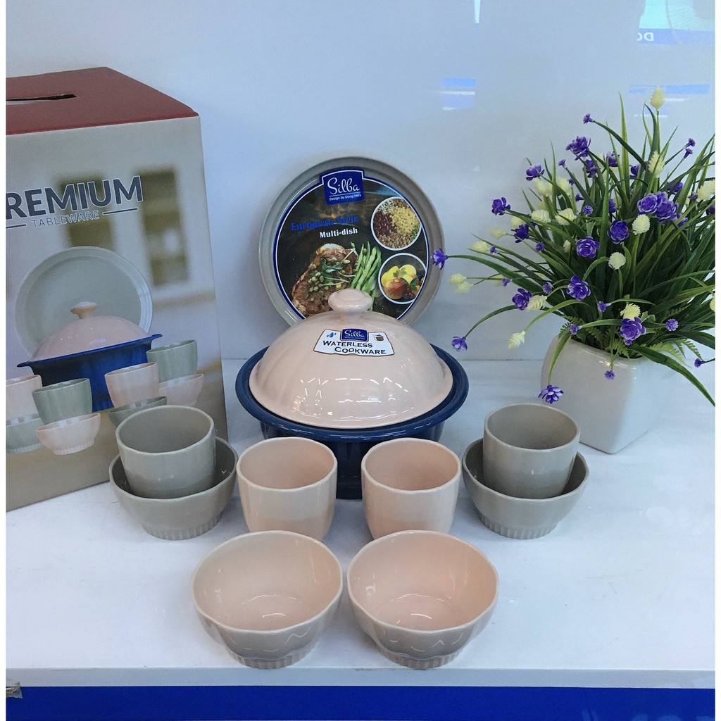 Bộ bát đĩa cao cấp Donghwa Hàn Quốc LVSET10 – Hàng quà tặng LG