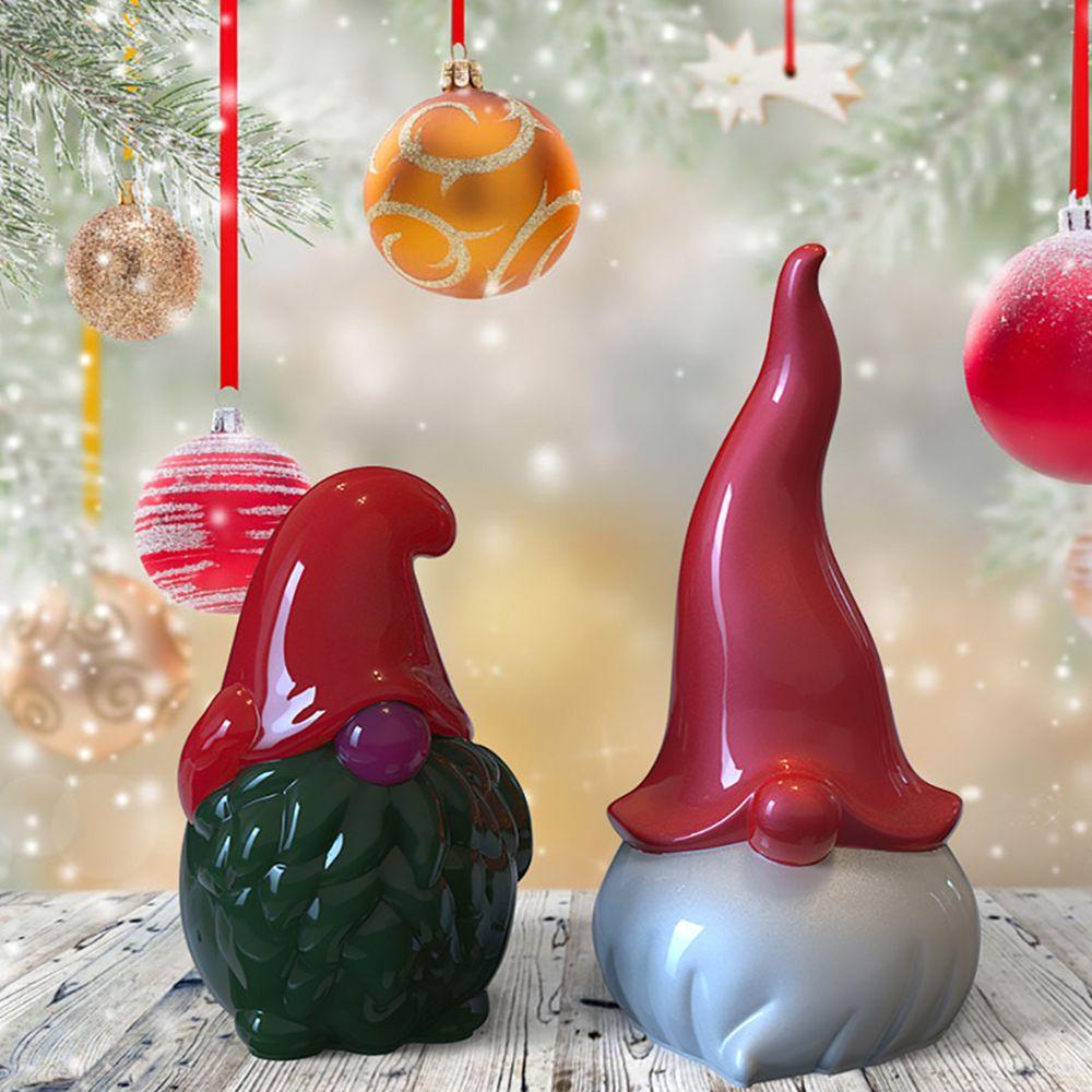 SUENIN Khuôn Silicone Làm Nến / Xà Phòng Hình Ông Già Noel