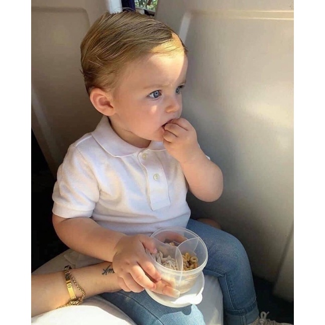 Sét 3 áo polo Hm cho bé