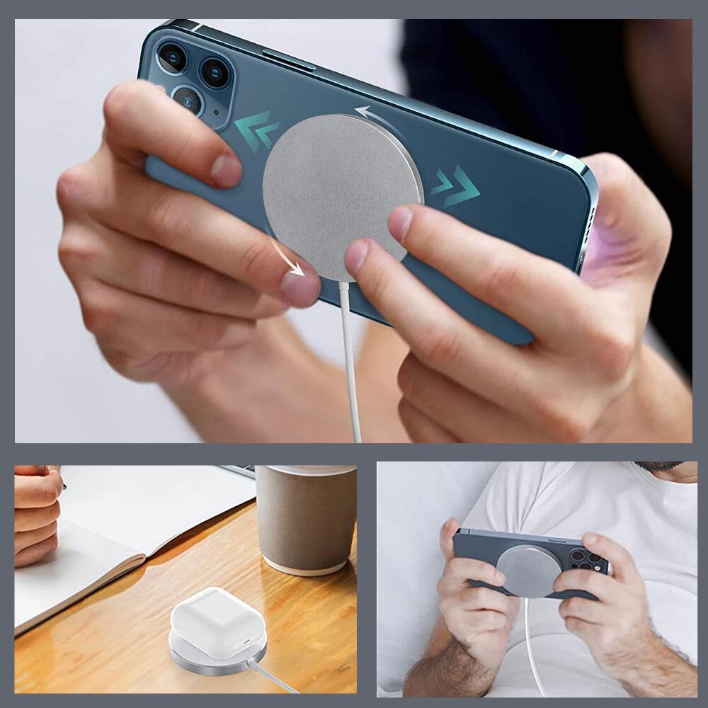 Đế Sạc Nhanh Không Dây 50W Cho iPhone 12 / 12 Pro / 13 / 13Pro Samsumg Galaxy S10 / S20 / Note 20