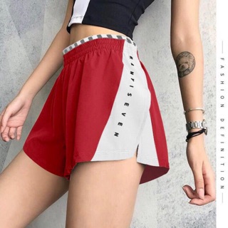 Quần short xẻ 2 lớp
