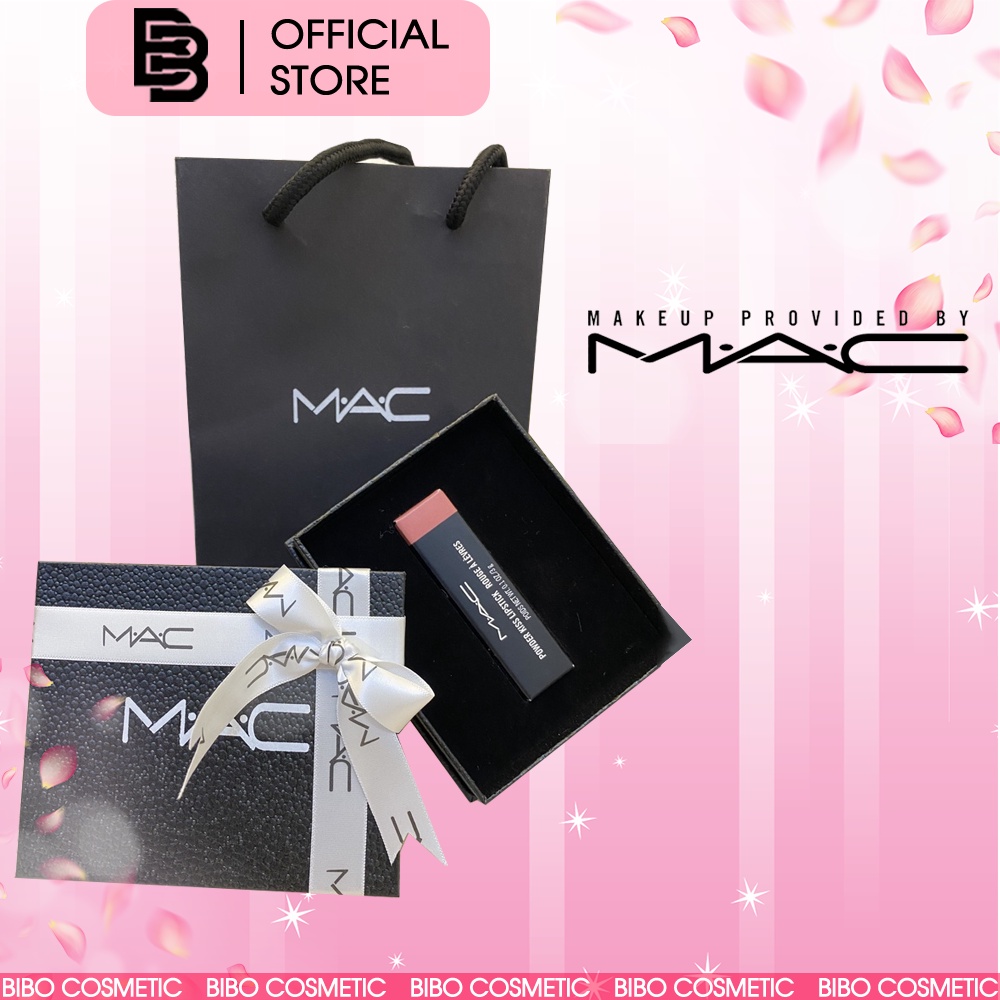 Hộp quà đựng son MAC ,YSL , Dior , Chanel , Tomford, Hộp quà tặng, hộp giấy đựng quà cho son YSL kèm nơ thiệp