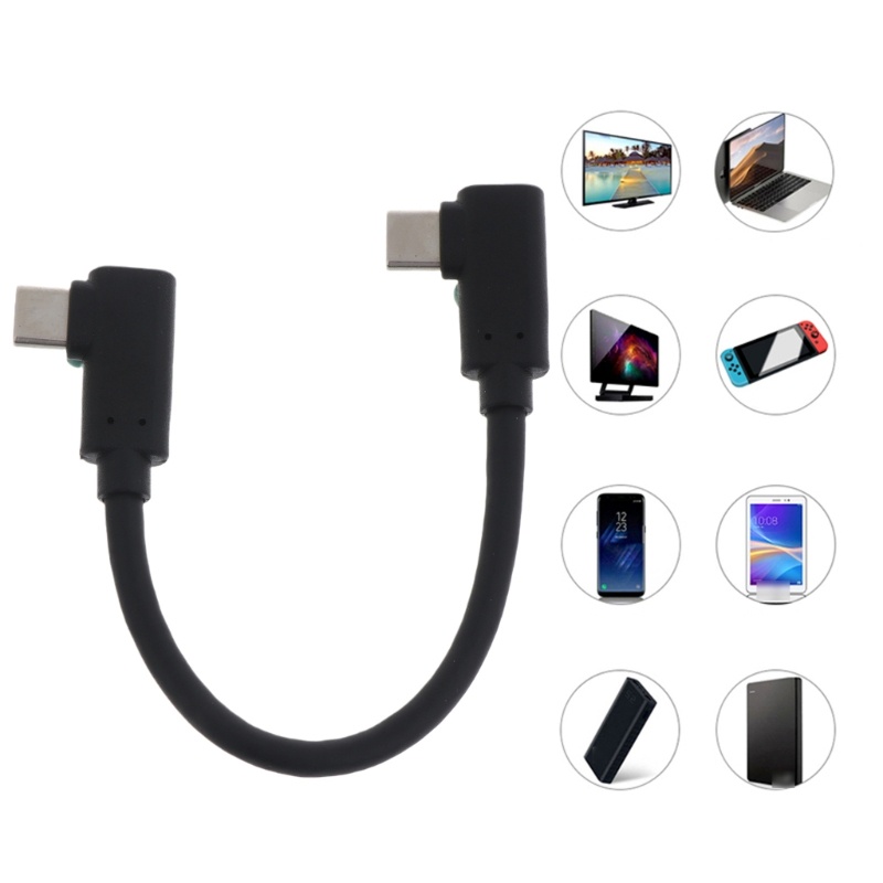 Dây Cáp Sạc Nhanh Loại C 90 Độ 60W Chất Lượng Cao