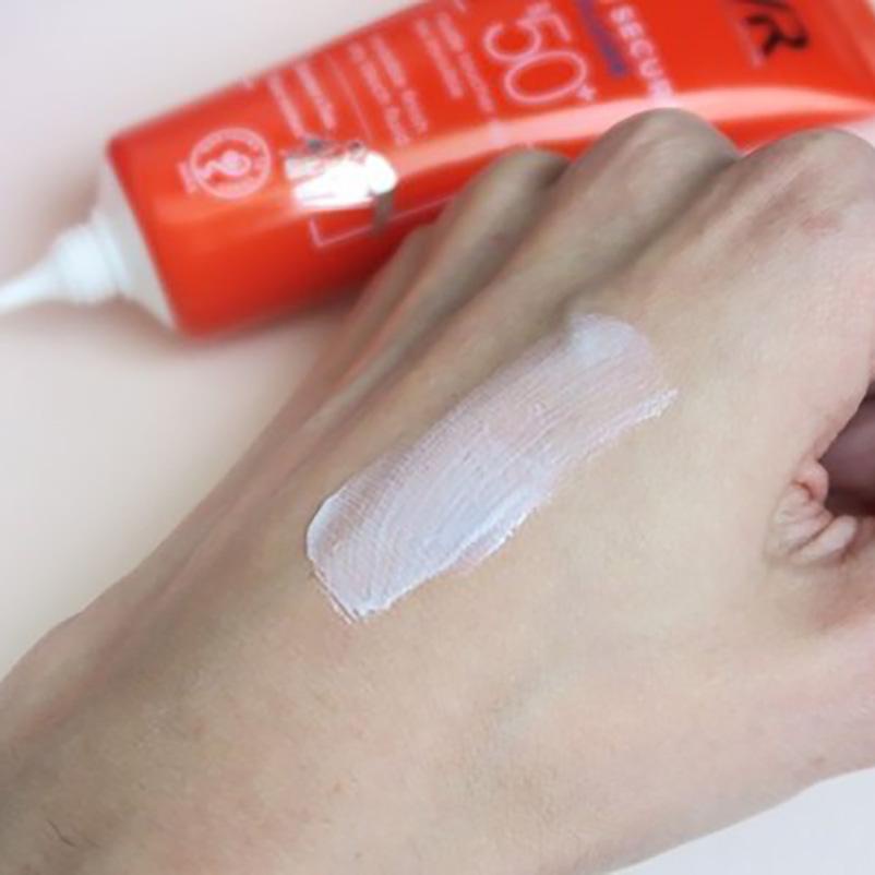 Kem chống nắng SVR Sun Secure Fluide SPF50+ trong suốt k bết dính Secure Blur SPF50 có màu che khuyết điểm SVR002 SVR007