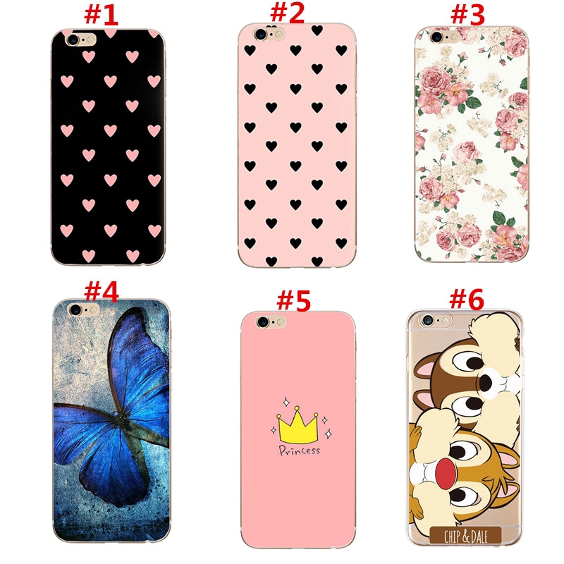 Ốp Điện Thoại TPU Mềm Dễ Thương Cho iPhone XS Max XR X 8 7 6 6S Plus 5 5S SE