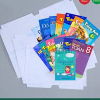 Tập 10 cái bọc vở và SGK đề can dành cho học sinh 38*28cm