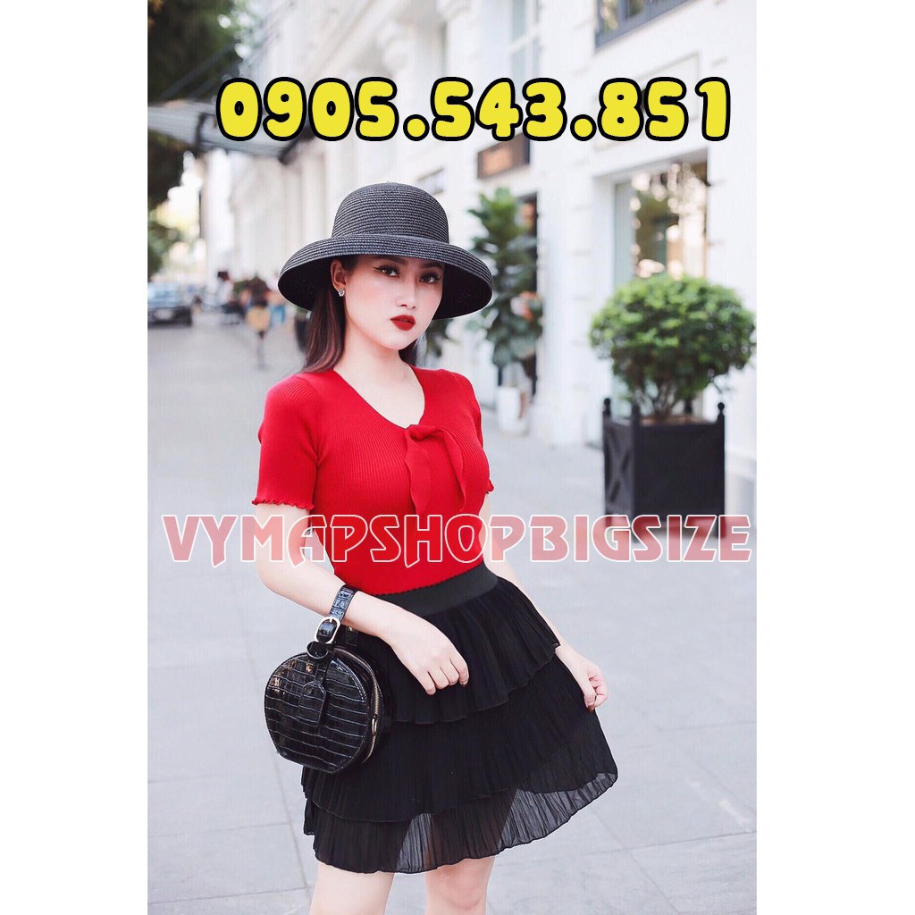 chân váy voan 3 tầng có quần trong (40-60kg)