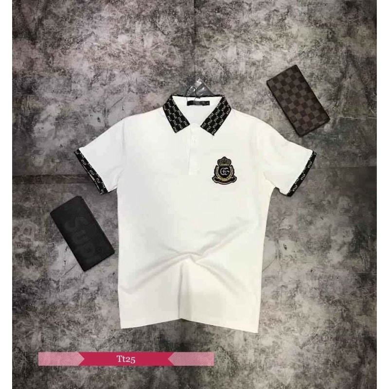 Áo thun nam có cổ Logo CG (có bigsize) WK