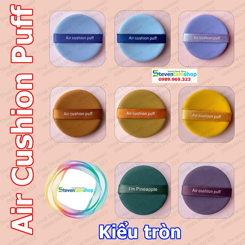 Bông phấn Cushion đa năng siêu mịn